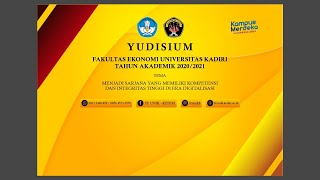 Live Yudisium Universitas Kadiri Fakultas Ekonomi Tahun Akademik 2020/2021