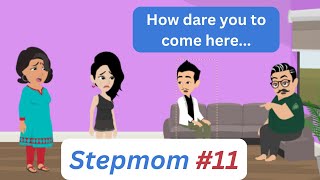 Stepmom Part=11 | Learn English through story | Subtitle | Improve English | Animation story