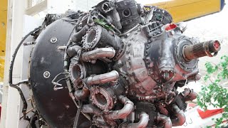 Radial Engines Cold Start and Sound