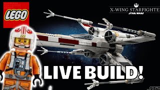 🔴 LEGO Star Wars UCS X-Wing Live build!