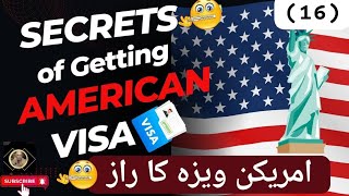 Secrets of getting American Visa | امریکن ویزا حاصل کرنے کے راز | Zakria travels