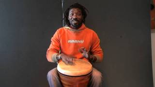 How to play Djembe, percussion instument by Majid Drums