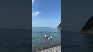 Бухта Инал.Дикий пляж.Море.Краснодарский край