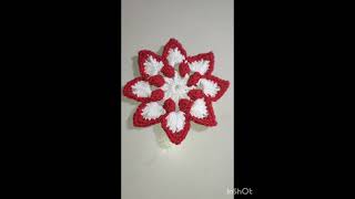 #crochet  Flor de Crochê @milyartesanatoecroche6247