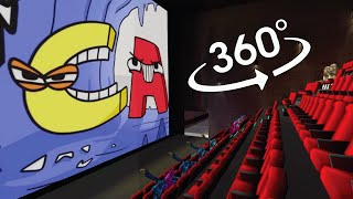 VR 360 FNF Alphabet Lore But Fixing Letters in Friday Night Funkin' be like | 360 cinema | 360 video