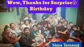 Wow, My Surprise Birthday //Nima Tamang //🎉 /Thanks to Sanu Lamichaney & wishers Bhai, Baines haru.