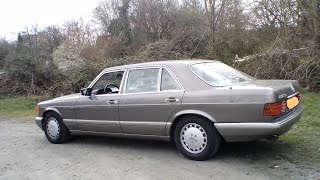 1987 Mercedes-Benz 560 SEL startup, engine and in-depth tour