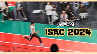 &TEAM (앤팀) at ISAC (아육대) 2024 - 400m Relay Race (K / Fuma / Nicholas / EJ) [Fancam]