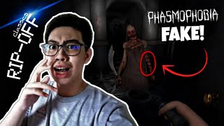 I found a PHASMOPHOBIA rip off and it's actually SCARY - Paranormal Entities