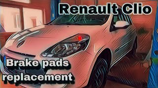 Renault Clio 3 Brake pads replacement