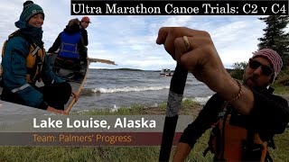 Ultra Marathon Canoe Challenge. Testing the H2O Slingshot 222 C2 v Alaska Paddle Co.'s Custom C4.