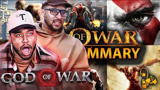 God of War - Original Saga Story Summary Reaction!