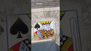 Fragile Glass Bottle of a King Card #tempo #tempoapp #shorts #viral #1k