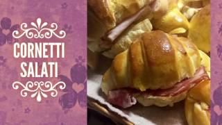 Cornetti salati senza latte - No milk salty croissant (eng sub)