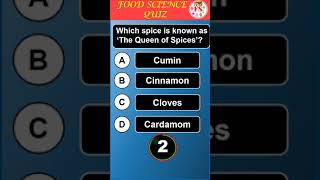 FOOD SCIENCE QUIZ #shorts #quiz #foodscience