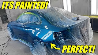 Painting My BMW M2!It Turned Out Incredible!!!!!