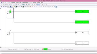 SET RESET COMMAND DELTA PLC