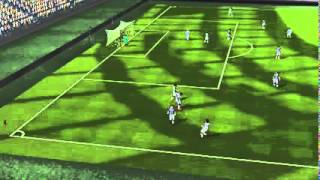 Fifa 15 Android -  Cesc Fabregas' Crazy Curve Freekick Goal!