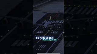 World of Airports 2.5.1 New BKK Suvarnabhumi Airport with Singapore Airlines Airbus A380