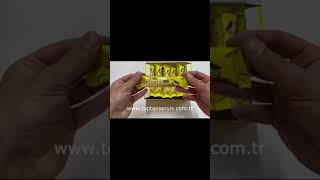 Ülker Dido Trio Beyaz Sütlü Çikolata Kaplı Limon Aromalı Kremalı Gofret 36,5gr 24 Adet #toptanservis