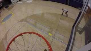 Schmidt Athletic Floors: How Three Point Arcs are Made