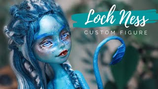 LOCH NESS CUSTOM FIGURE🌊  | Doll Repaint | etellan