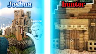 Hunter v.s Luke v.s Joshua [build battle castle edition]