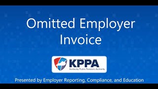 Omitted Employer Invoice