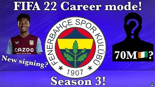 OUR DREAM MIDFIELD?😍 $100M+ SPENT ON TRANSFERS!-FIFA22 Fenerbahce career mode S3