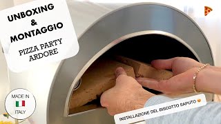 Unboxing e montaggio Pizza Party Ardore 🍕