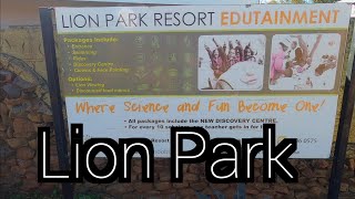 A day at Lion Park Resort in Gaborone Botswana.