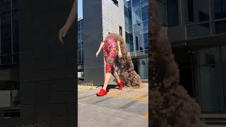 yt1s com   walking girl   Special effects  3d animation  future technology imagination 1