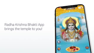 Radha Krishna Bhakti App - Your Spiritual & Motivational Companion