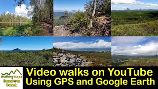 Examples where GIS Techniques used for Walking Map Videos