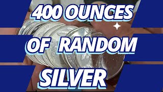 I Bought 400 Ounces of Random Silver!!