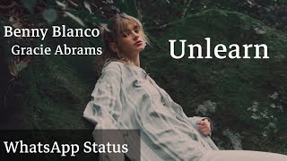 Unlearn - New English Song WhatsApp Status Full Screen Lyric Video