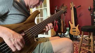 A minor warm up on 6 string Clifford Roi Bass.