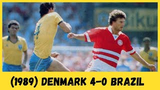 The day Brazil was HUMILIED by Michael Laudrup's Denmark!