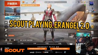 😮 SCOUT PLAYING ERANGEL 2.O 😮 | PUBG MOBILE NEW UPDATE GAMPLAY BY SCOUT |