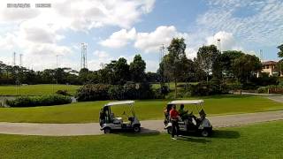 SimToo drone: Kranji Golf Course hole 18 green