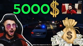 5000 Dollars Kiske Hai ?? gta 5 funny moments | CarryisLive | Gareebooo | Raka | RakaZone Gaming