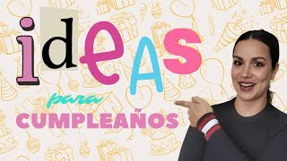 Ideas para cumpleaños: regalo 🎁 + tarta 🎂