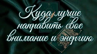 🌿 КУДА ЛУЧШЕ НАПРАВИТЬ СВОЕ ВНИМАНИЕ И ЭНЕРГИЮ 🌿