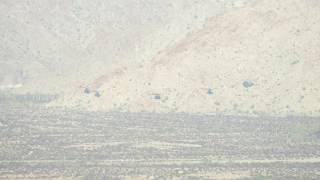 CH-53 Helicopters Training (Viewed from Tinajas Altas)