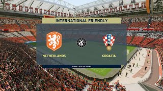 FIFA 23 - Netherlands Vs. Croatia - UEFA Nations League Semifinal Match | 4K