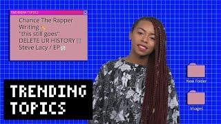 Ravyn Lenae on Chance The Rapper, Writing, and Steve Lacy's Voice Memos | Trending Topics