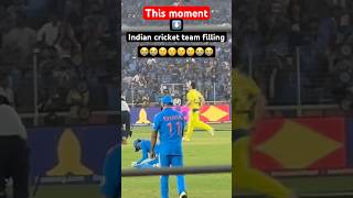 This moment Indian cricket team fillings 😭😩#worldcup2023#rohitsharma#viratkholi#shami#icc#indian