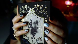 ASMR Fingertip Tapping / Gripping Random Objects  ( Book, Candy Box, Leather Bag )✨ (No Talking)