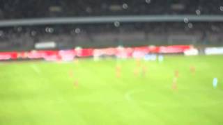 Napoli-Cagliari 6/5/2014 - rigore Mertens