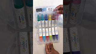 Watercolour pen from Miniso Tirupur #minisotirupur #miniso #minisovlog #pen #watercolour